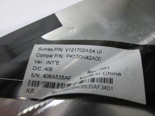 Acer Aspire E1-572 Keyboard UK V121702AS4